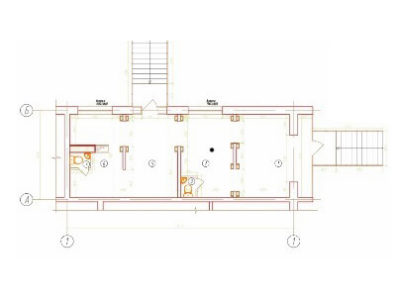 Торговое помещение 35.8 м², Байконурская 15 - План
