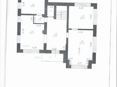 План 2-ого этажа загородного дома 461 м², Воейковское шоссе д.15