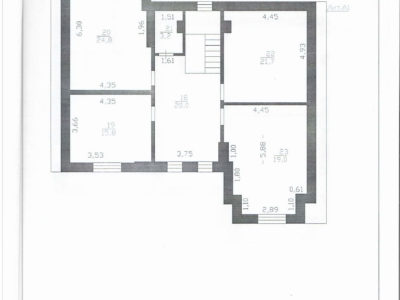 План мансардного этажа загородного дома 461 м², Воейковское шоссе д.15